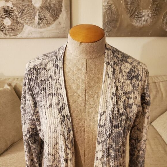 Socialite Waffle Knit Cardigan sz XS - Picture 5 of 11